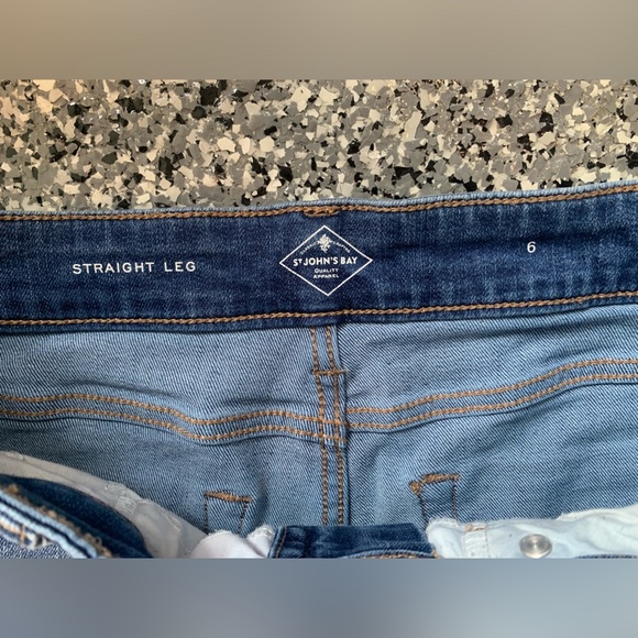 EUC ST JOHNS BAY STRAIGH LEG JEANS - Picture 2 of 5